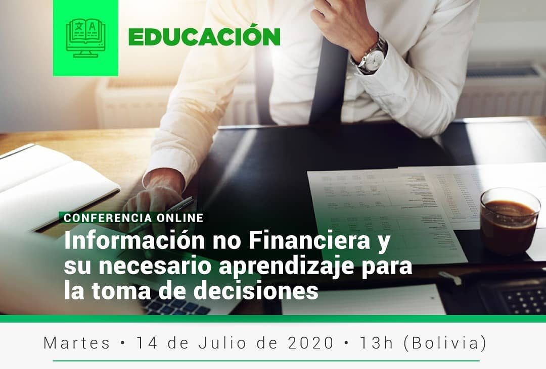 Información no Financiera y su necesario aprendizaje parala toma de decisiones